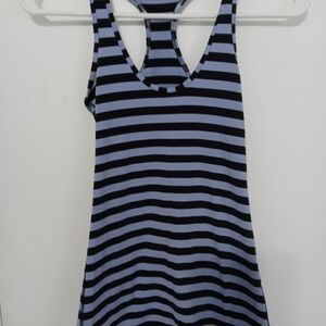 Lululemon Cool Racerback Striped Tank Top